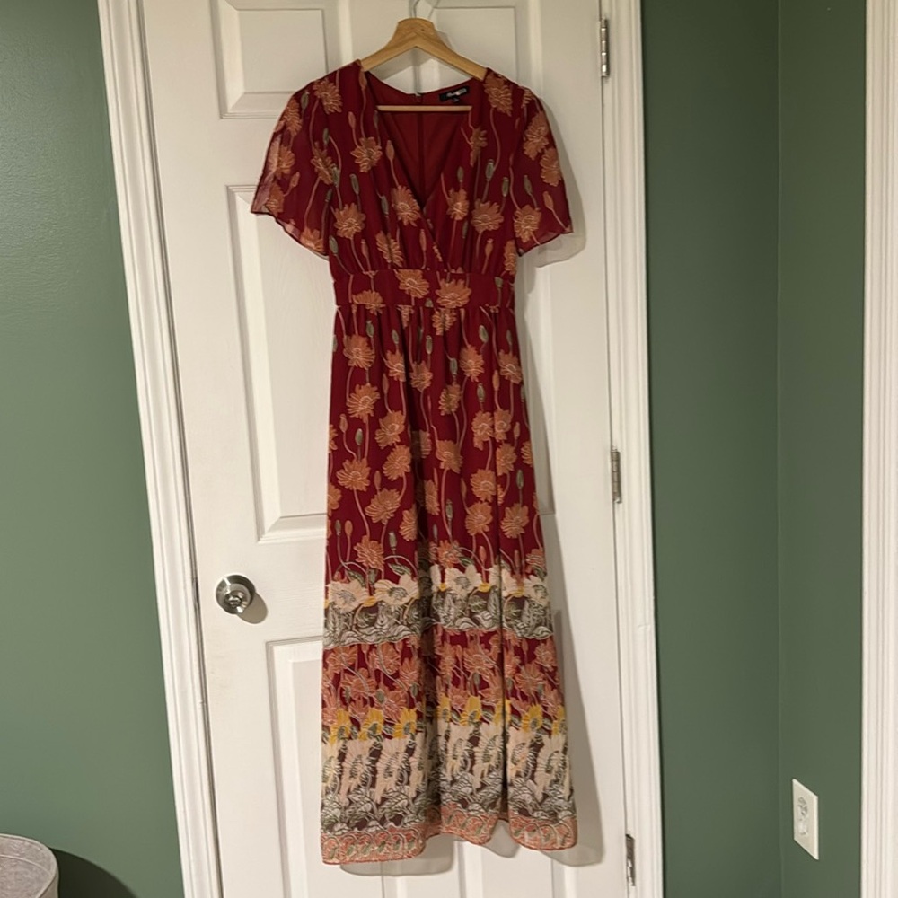 Madewell Sunflower Maxi Dress